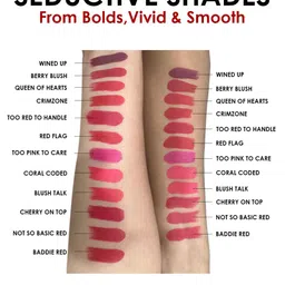 One Wish Creamy Matte Lipstick With Shea Butter - Dramatic Red 23 image 4