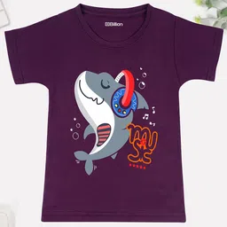Billion Boys Printed Bio Finish Applique T-shirt-image-66