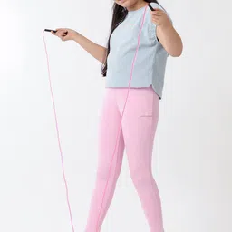 Dotokids Kids Set of 2 Solid Leggings image 4