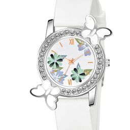 CSAMON Women Dial & Bracelet Style Straps Analogue Watch 328 WH FosilGRE SLV Heart Dani B-picture-19