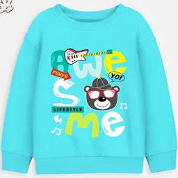 YK Boys Printed Round Neck Long Sleeves Pullover-image-78