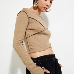 max Striped Crop Top image 3