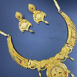 KALAFICIAL Women Gold Jewellery Set-picture-46