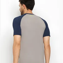 PERFKT-U Men Typography 2 Printed Drop-Shoulder Sleeves T-shirt image 3