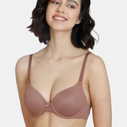 Zivame Solid Medium Coverage Lightly Padded Everyday Bra-image-82