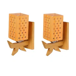 SOMIL Cream Glass Cylinder Printed Wall Lamps-picture-12