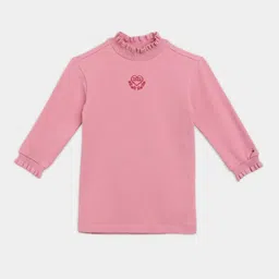 Tommy Hilfiger Girls Mock Neck T-shirt Dress-image-61