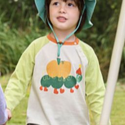 LULU & SKY Girls Printed Henley Neck T-shirt-picture-14