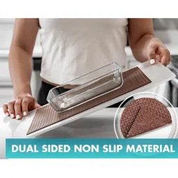 AMRO BEAUTILITY NEEDS Brown Anti-Slip Shelf Liner Organisers image 3