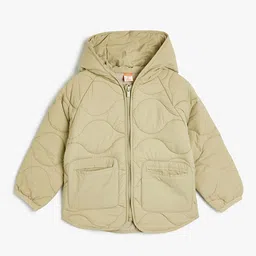 Koton Girls Bomber with Patchwork Jacket-image-33