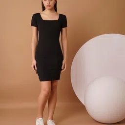 Chemistry Scuba Sheath Dress-image-11
