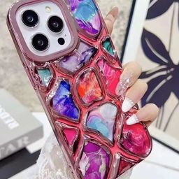 CASE CREATION Geometric Printed iPhone 16 Bumper Case Mobile Accessories-picture-11