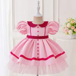 LULU & SKY Peter Pan Collar Fit & Flare Dress-picture-46