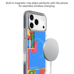 DailyObjects Geometric Printed iPhone 17 Pro Back Case Mobile Accessories image 3