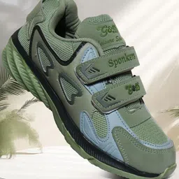 G&D Kids Mesh Velcro Running Shoes-picture-10