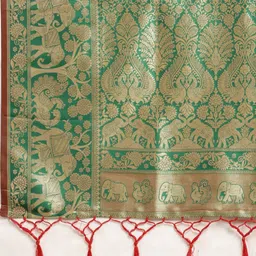 flaher Woven Design Zari Banarasi Saree image 2