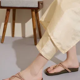 Inc 5 Women Embellished Open Toe Flats-picture-42