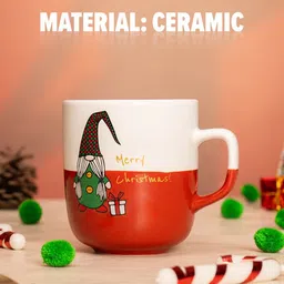 The Zappy Box White & White Printed Ceramic Glossy Core Set of Cups and Mugs image 5