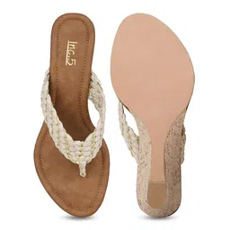 Inc 5 Printed Party Wedge Sandals image 3