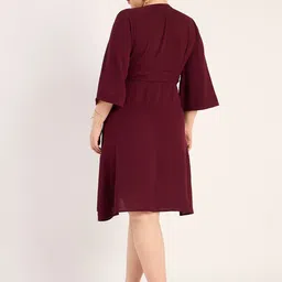 FEMMELLA Bell Sleeve Fit & Flare Midi Dress image 2
