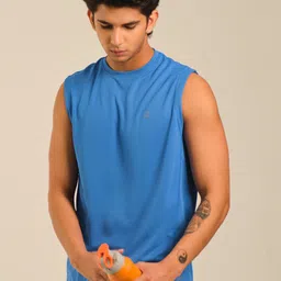 EAZY Pack Of 3 Round Neck Dry Fit Gym Vest image 4