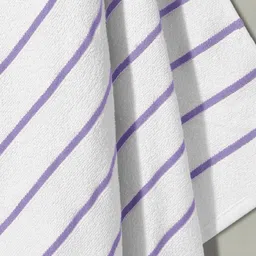 Himeya Unisex Striped Cotton 300 GSM Bath Towel image 2