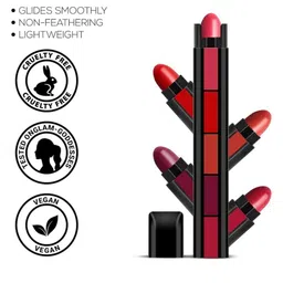 FEELHIGH 5 In 1 Waterproof Lipstick - Shade 03 image 3
