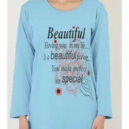 DDASPRATION Women Typography Printed T-shirt image 2