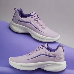 Campus Women PU Lace-Ups Sneakers-image-55