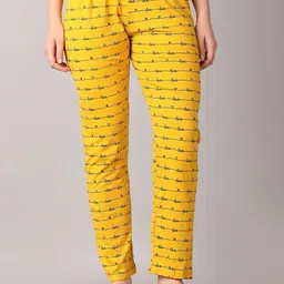 V-Mart Women Typography Printed Trouser-image-96