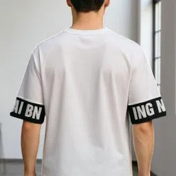 AUTNA Men Typography Printed T-shirt image 4