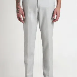 SHOWOFFFF Men Comfort Slim Fit Low-Rise Trousers image 3