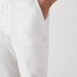 Red Flame Men Solid Relaxed Fit Cargo Trouser image 2