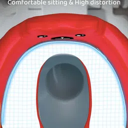 StarAndDaisy Kids Adjustable Height Potty Set- Red image 4