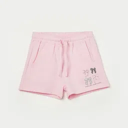 Fame Forever by Lifestyle Girls Typography Printed Cotton Mid-Rise Shorts-picture-37