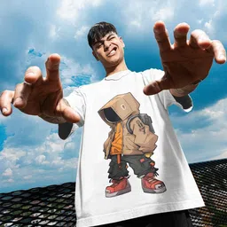 HANGERHOOD Men Printed T-shirt-picture-48