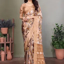 KALINI Abstract Printed Tussar Saree-picture-36