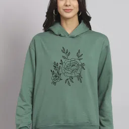 7 ISLANDS Women Printed Hooded Sweatshirt image 4