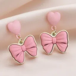 Anouk Gold-Plated Quirky Shaped Drop Earrings-image-88