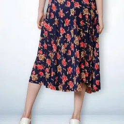 Jinfo Flower Printed Skirt With Inner Short image 3