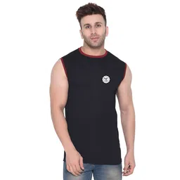 BEYOU FASHION Round Neck Sleeveless Slim Fit Casual Tshirt-image-27
