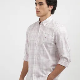 Tommy Hilfiger Men Tartan Checked Spread Collar Casual Shirt image 4