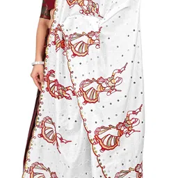 Kemza Pack Of 2 Ethnic Motifs Embroidered Bandhani Dupatta with Mirror Work image 5