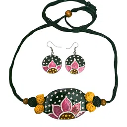 SOUNDARYA BOUTIQUE Multicoloured Alloy Jewellery Set-picture-28