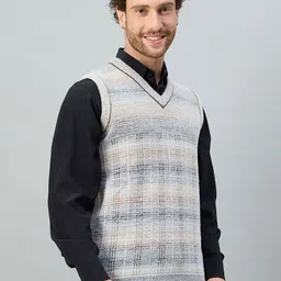 Duke Men Checked Sweater Vest image 2