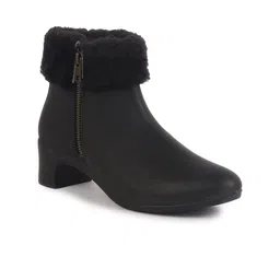 FAUSTO Women High Ankle Mid-Top Winter Boots-picture-12