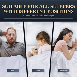 Shadowkart Set of 4 Fibre Filled Polyester Ultra Soft Sleep Pillow image 3
