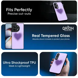 QRIOH Quirky Printed Lightweight Silicone OnePlusNord CE 3 5G Glass Back Case image 5