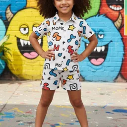 Sagar Impex Unisex Kids Printed Shirt with Shorts-picture-44