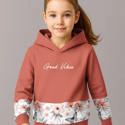 HELLCAT Girls Pack of 2 Printed Hooded Sweatshirt image 2